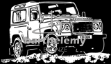 Voiture 4x4 (lithogravure)