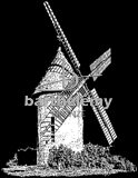 Moulin (lithogravure)