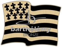 Drapeau breton Bronze