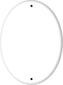 Ovale Verticale perce